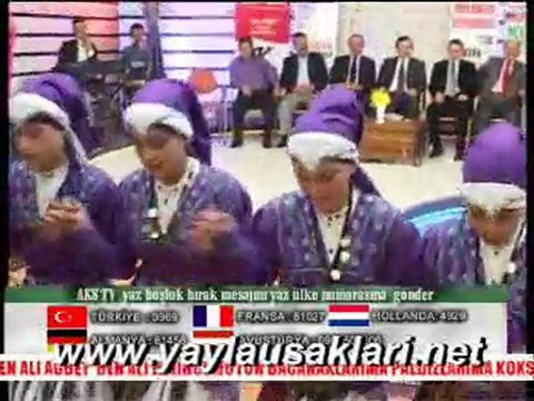 YAYLA UŞAKLARİ-ÇARŞIBAŞI KIZ FOKLOR EKİBİ