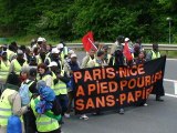 Marche PARIS NICE des Sans-Papiers (1-3 mai)