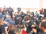 Cateau : remise de tee-shirt aux élèves de l'école Matisse