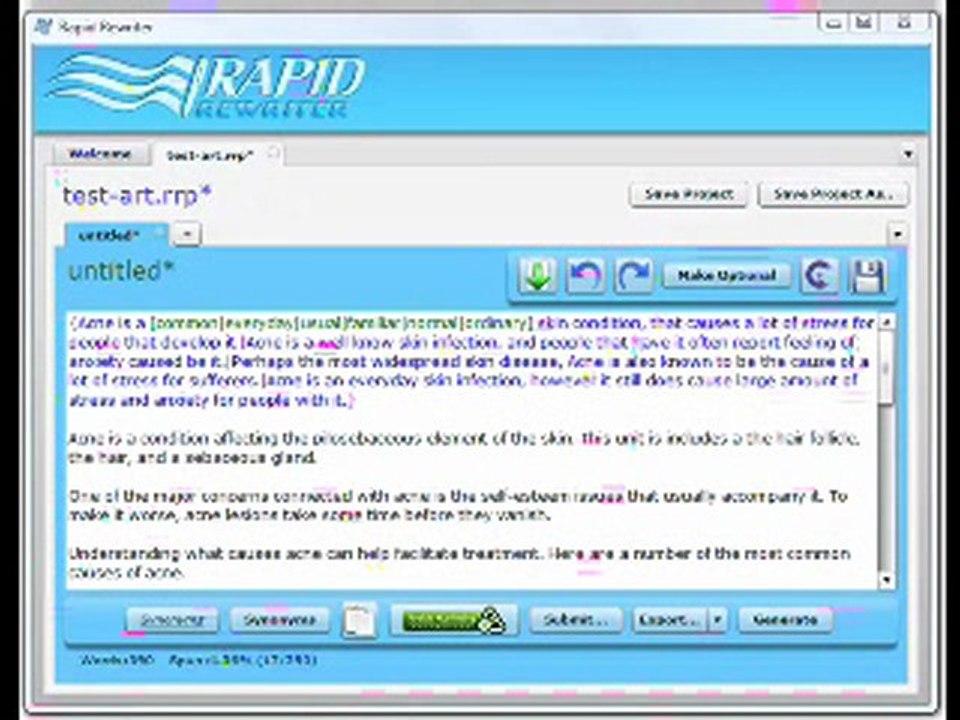 Rapid Re-Writer!