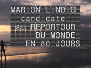 Candidature ReporTour Marion Lindic