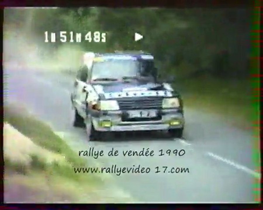 rallye de vendée 1990