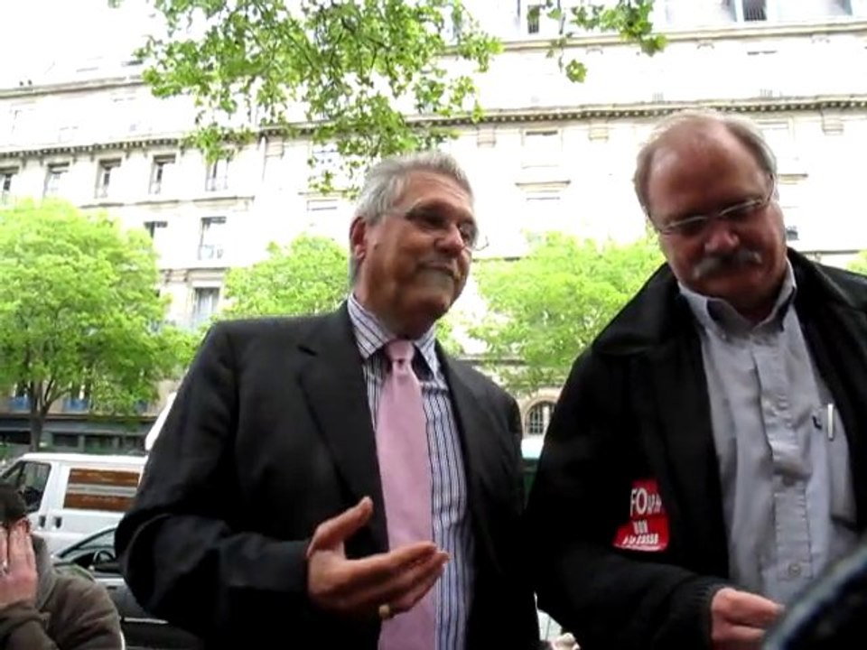 Intervention de Gilles Catoire à la sortie de l'AP HP part 2