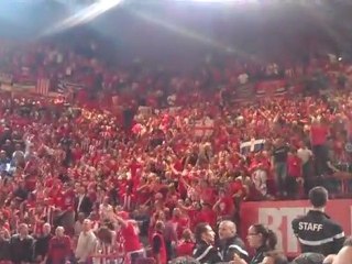 Μπερσί, φίλαθλοι στην έναρξη του ημιτελικού Φ4 2010