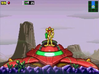 Test de Metroid Zero Mission ( GBA )