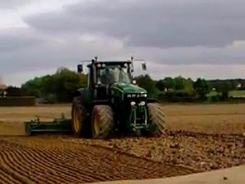 préparation des terres a maïs