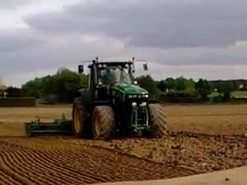 préparation des terres a maïs