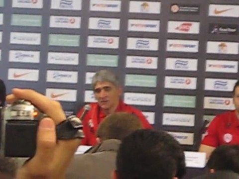 Συνέντευξη Τύπου Παναγιώτη Γιαννάκη - Παρίσι - Τελικός