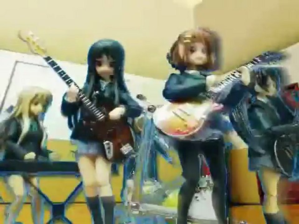 【フィギュアで】けいおん！！OP製作中【コマ撮りアニメ】