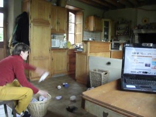 Lancement chaussette