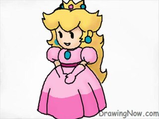 How to Draw Princess Peach