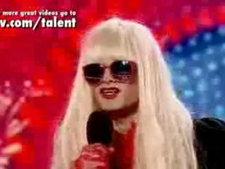 Download Video: Lady Gaga Imitador - Britains Got Talent 2010 Max Oliver