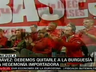 Chávez: debemos quitarle a la burguesía la hegemonía impo