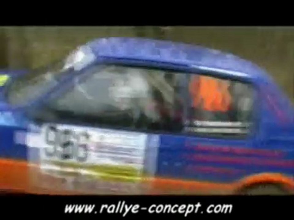 rallye terre des causses 2010 205 gti n°96