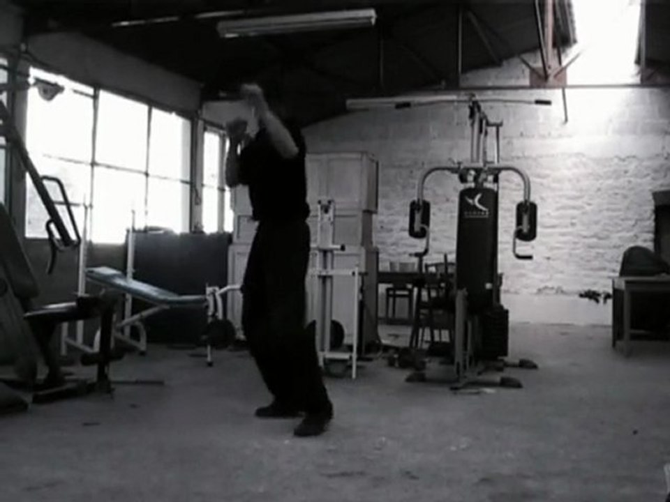 kick boxing shadow boxing 3X