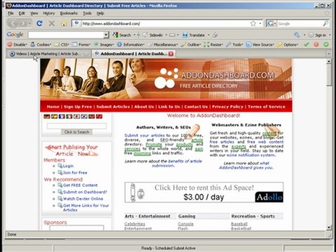 Article Directories in Article Marketing Robot