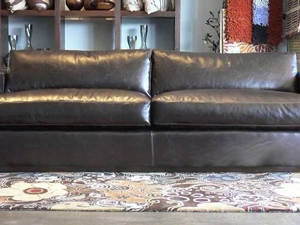Dexter Leather Sofa at LeatherGroups.com