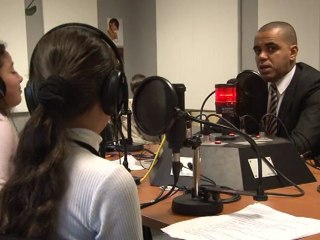 Le nouveau Barack Obama au micro des enfants de LFM