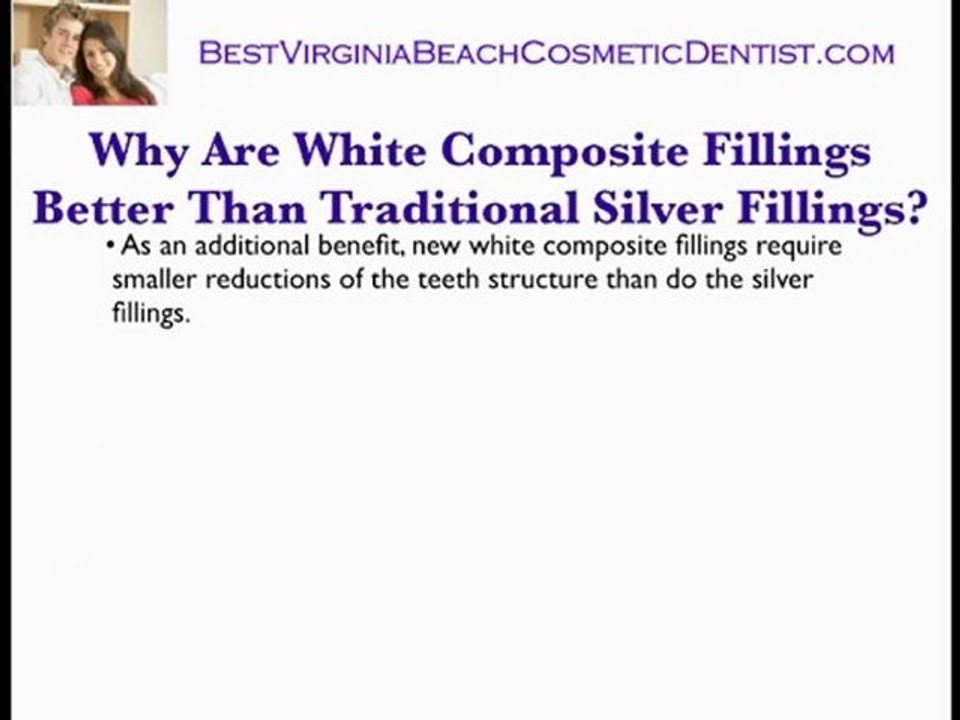 Virginia Beach Cosmetic Dentist White Fillings, Veneers, et