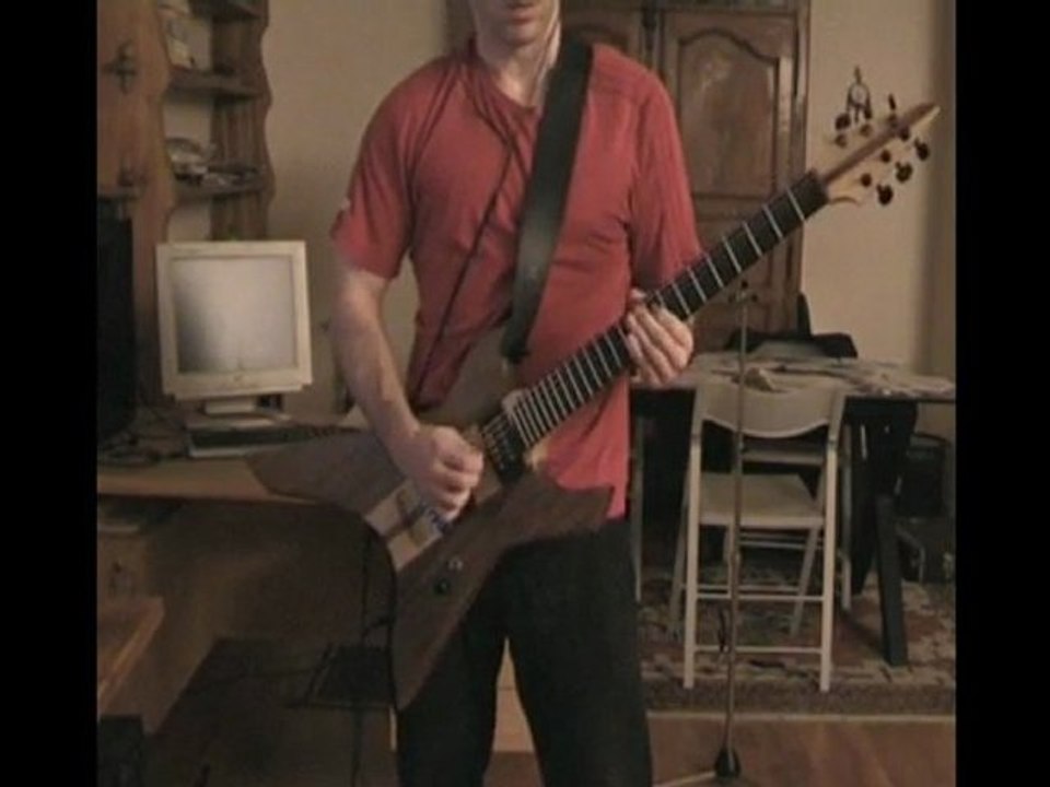 Master of Puppets sur nouvelle guitare