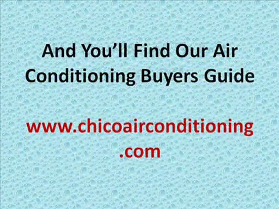 Chico, CA Air Conditioning  HVAC