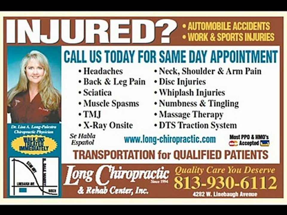 Tampa Chiropractor - Family Owned