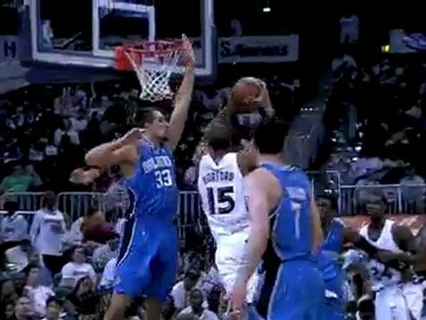 Dwight Howard BLOCK Al Horford shot.