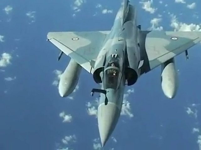 Vol en Mirage 2000-5