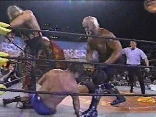 kevin nash and hollywood hogan  vs the giant and rrp pt 2
