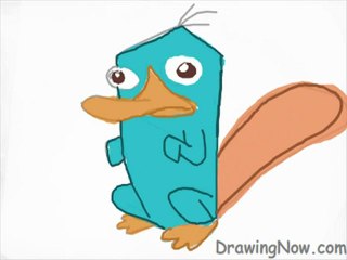 How to Draw Perry The Platypus