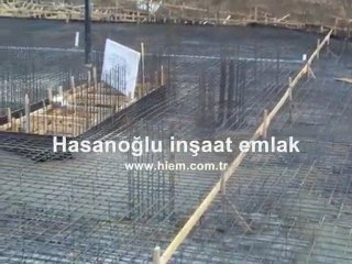 Hasanoğlu inşaat emlak Temel betonu