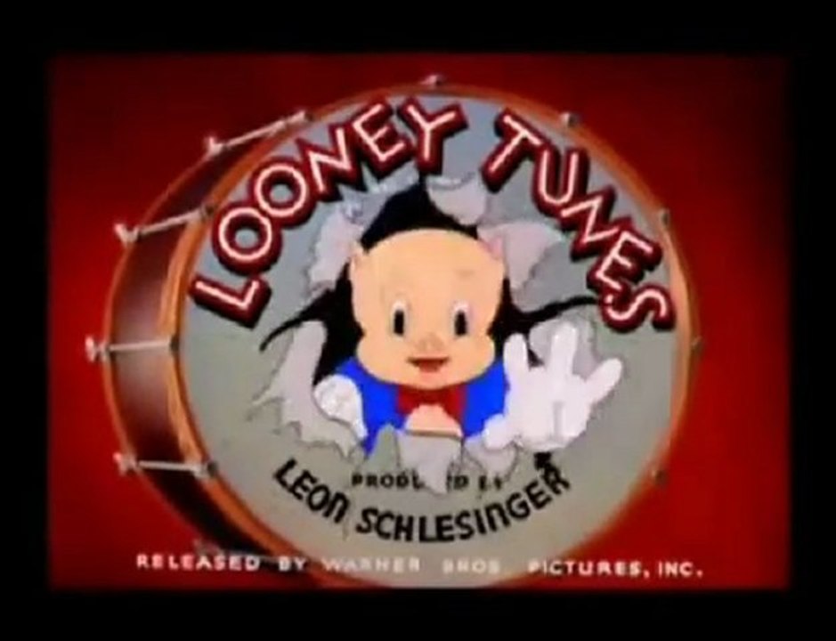 Porky Pig Classic  - Thats All Folks_  Large