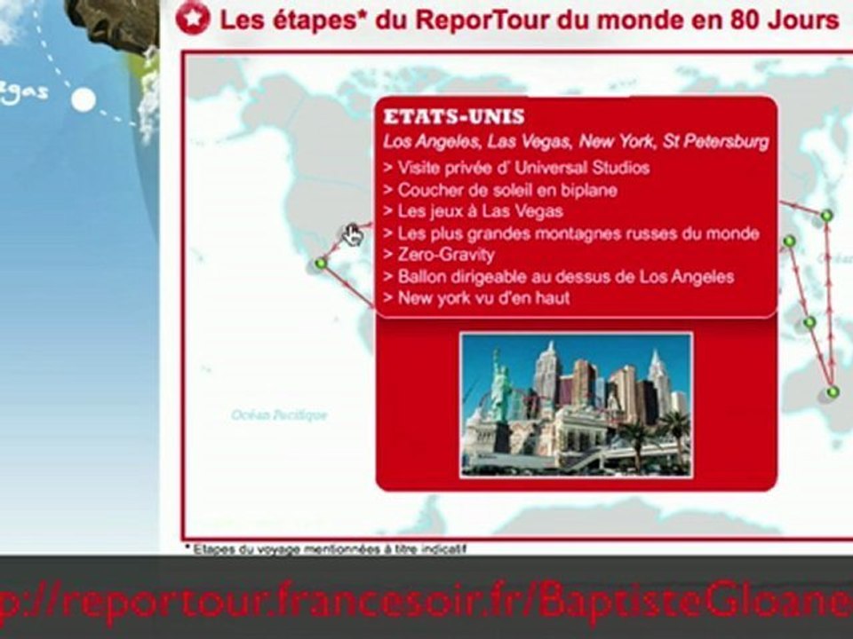 Reportour France Soir Baptiste Tour du Monde en 80 jours