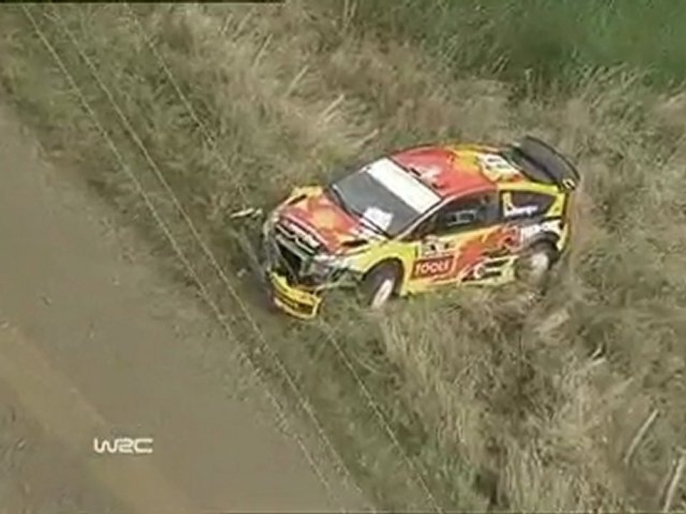 WRC New Zealand 2010 final moment