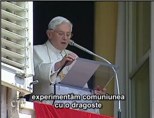 Papa: În Euharistie Isus vrea să stea cu noi