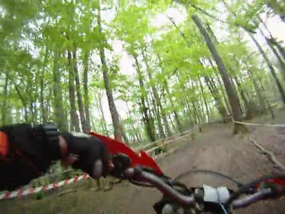 Spéciale 2, 1er tour enduro Gacé 2010