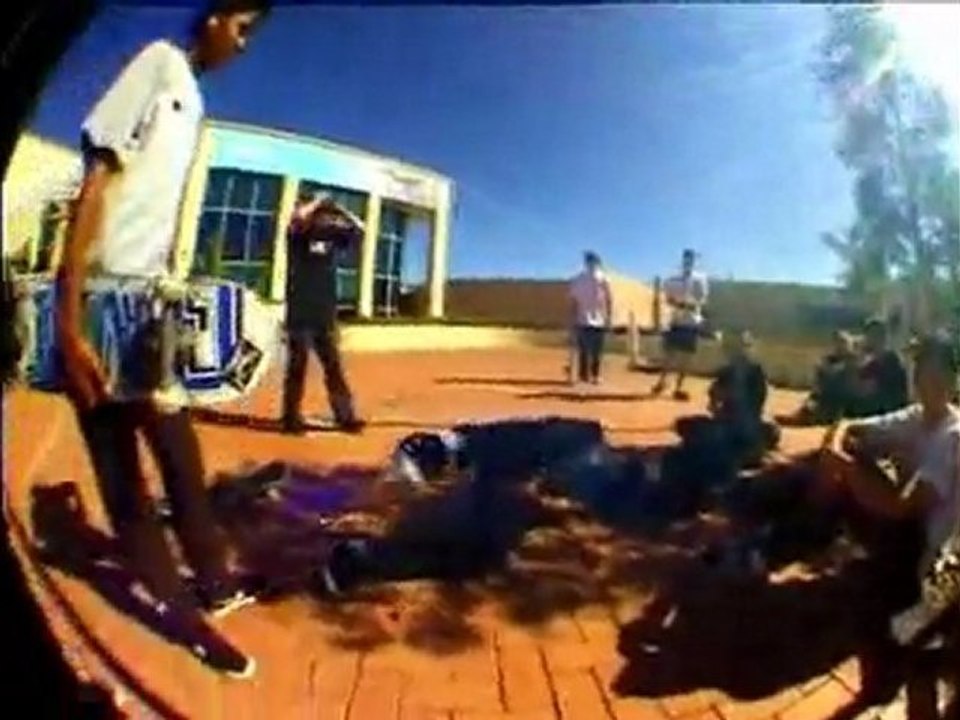 Parkour échoué en skate