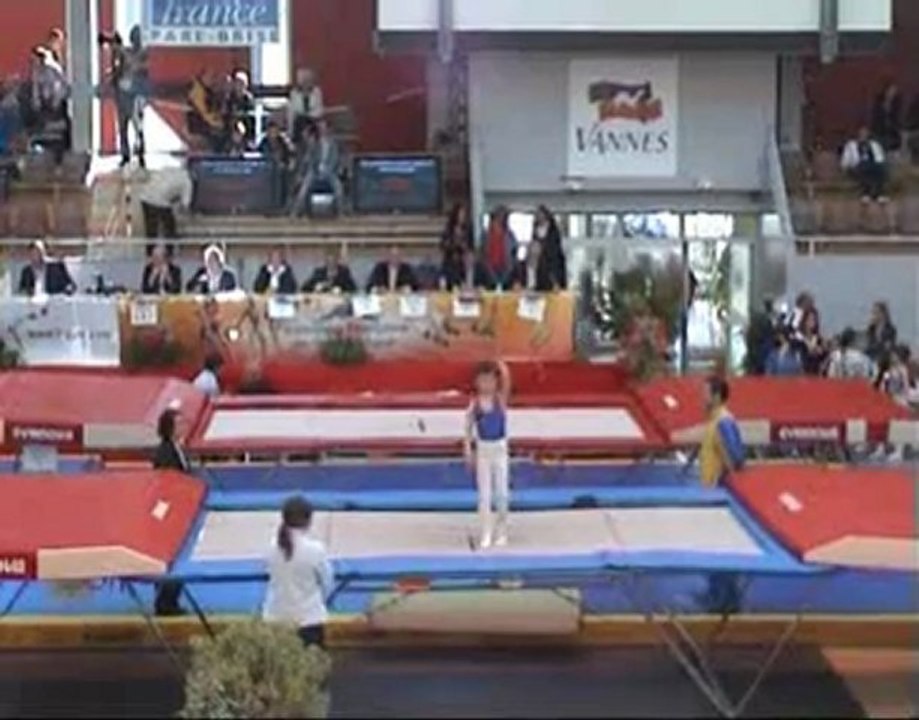 William - Trampoline FAMECK - 1/2 finale France - 01 05 2010