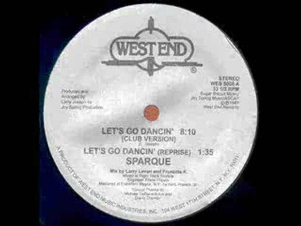 80's soul/funk music - Sparque - Lets Go Dancin' 1981