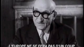 Robert Schuman et origine de l'Union Européenne (CECA 1950)
