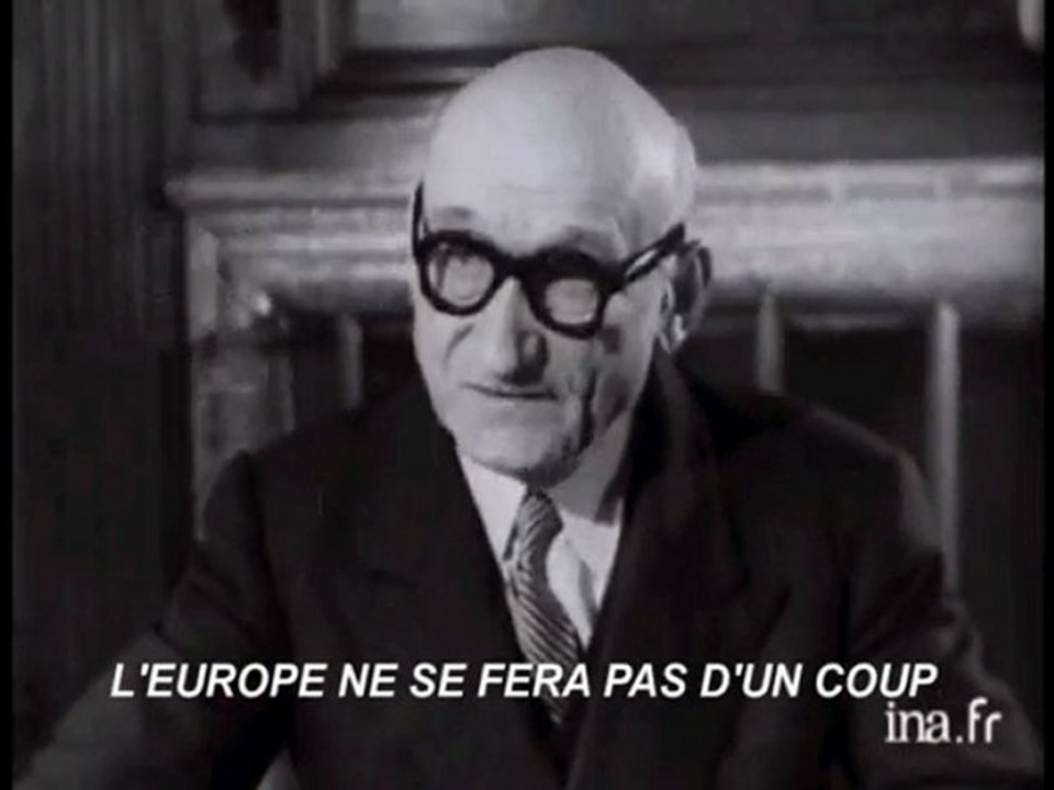 Robert Schuman et origine de l'Union Européenne (CECA 1950)