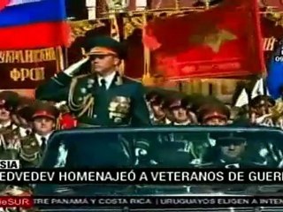 Gran desfile militar en Rusia para conmemorar victoria sobre