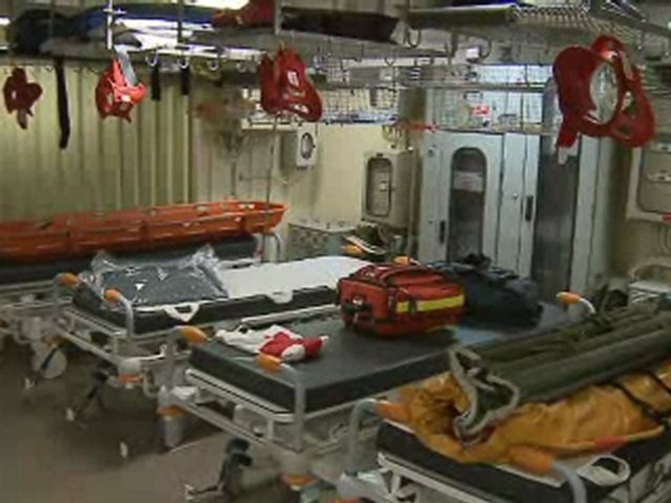L'hôpital de campagne du Siroco