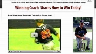 Coach Pete Meadows - Augusta, Georgia's #1 Baseball Training