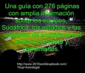 GUIA PARA EL MUNDIAL FIFA  2010 WORLD CUP HANDBOOK