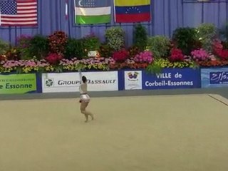 Silviya MITEVA  Finale Ruban Tournoi Corbeil 2010