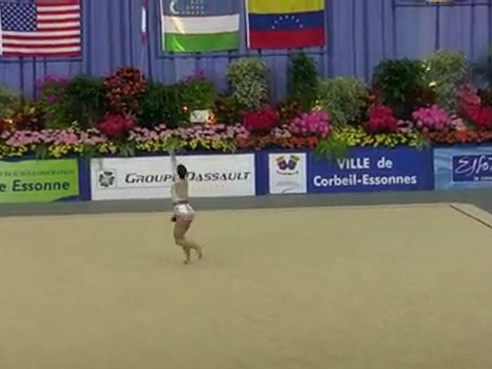 Silviya MITEVA  Finale Ruban Tournoi Corbeil 2010