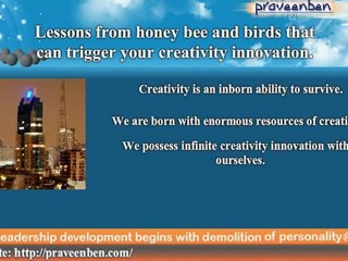 How to trigger your creativity innovation.