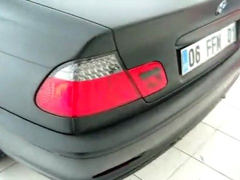 folioTECH Ankara Araç Kaplama Mat Siyah Bmw Coupe