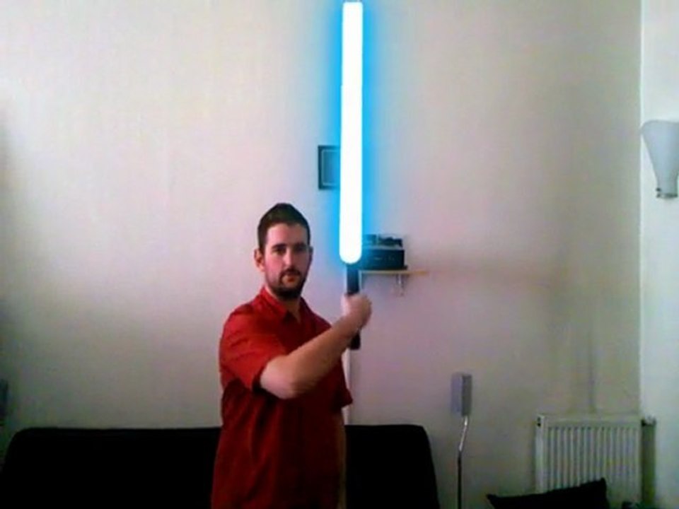 1er essai sabre laser